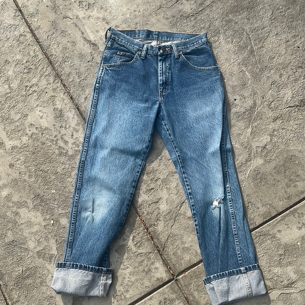 Women's vintage wrangler Blue Jeans